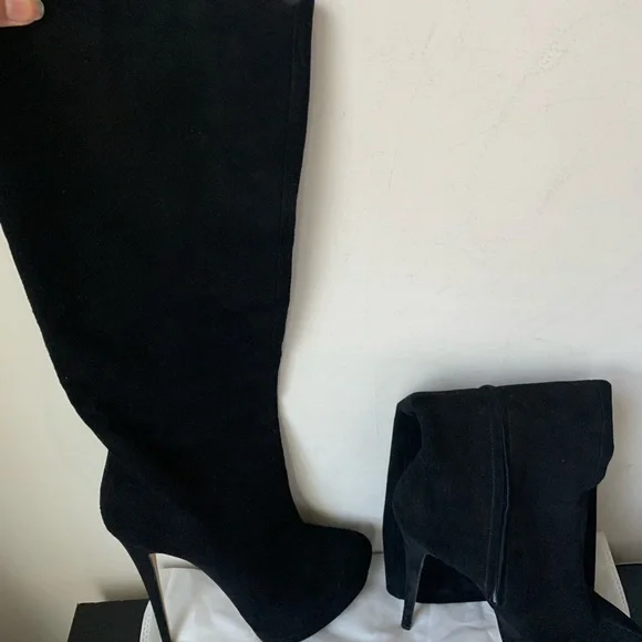 giuseppe zanotti suede boots - Picture 2 of 6